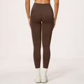 European and american style running naked feel quick-dry fitness leggings breathable outerwear tight workout pants high waist butt lifting yoga pants women's 8047