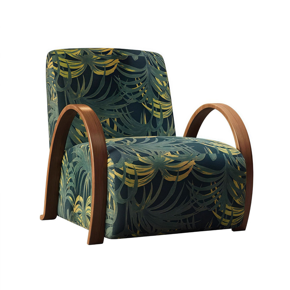 Nanyang medieval wabi casual single chair southeast asia retro vacation sofa living room balcony study armchair accessible luxury