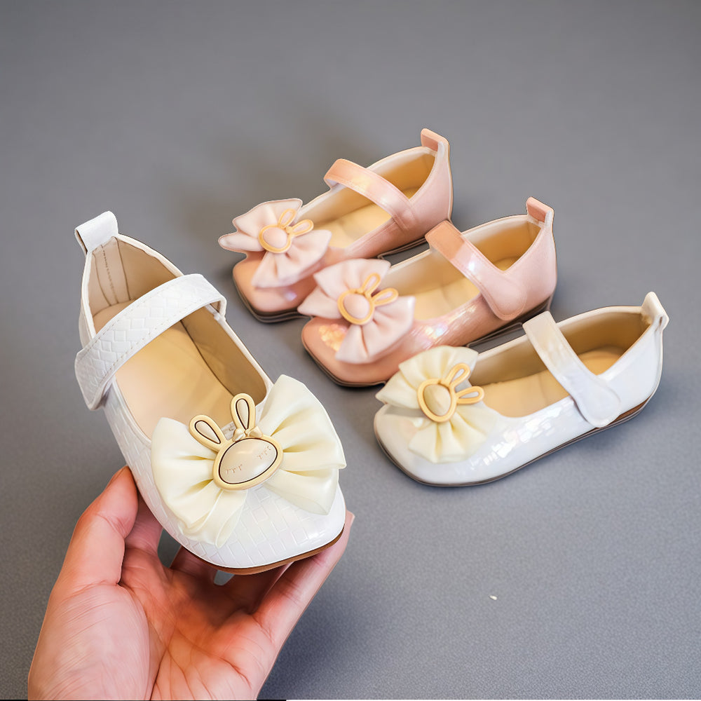 Girls' leather shoes -  spring new arrivals: versatile and stylish princess shoes for little girls, perfect for spring and autumn