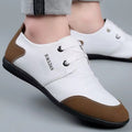 Men's spring new soft leather loafers business casual men's leather shoes slip-on tiktok viral hot seller