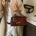 High-quality korean style small square bag - new 2025 autumn/winter fashionable minimalist handbag, versatile commuter shoulder & crossbody bag