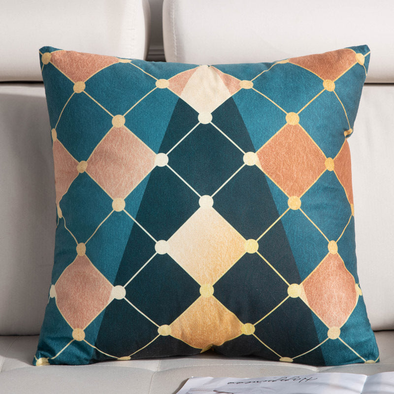 Nordic sofa throw pillow cover, light luxury high-end living room office decorative cushion, bed headrest cushion, wholesale from manufacturer