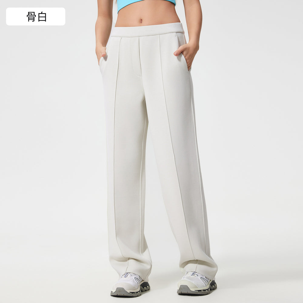 New women's active & casual trousers: loose fit, slimming straight leg, air layer, barely-there feel, wide leg pants d25047