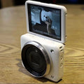 White deer style 100mp dual-camera selfie ccd digital camera - affordable & portable card camera for students