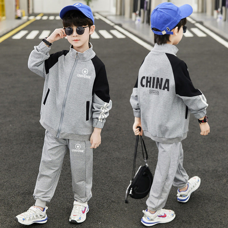 Boys' spring outfit set: new  collection - stylish spring clothes for boys, ages 6-12, trendy spring/autumn apparel