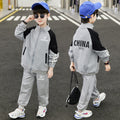 Boys' spring outfit set: new  collection - stylish spring clothes for boys, ages 6-12, trendy spring/autumn apparel