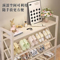 Ultra-slim multi-tier rotating shoe rack: the must-have storage solution for entryways and dorms. simple, modern design
