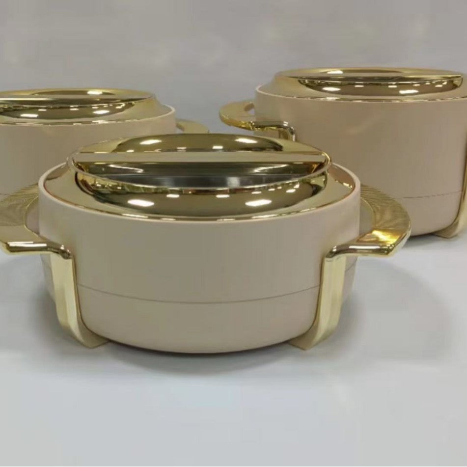 Manufacturer hot sale 1.8l-2.3l-2.8l export cross-border 3pcs insulated lunch box new item number 2422
