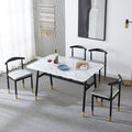 For home dining chair scandinaviancasual modern iron horn chair casual study stool imitation solid wood dining commercial back chair