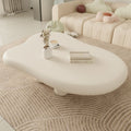 Scandinavianpopular cloud coffee table for home living room casual modern small apartment shaped table cream wabi-sabi style coffee table