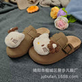Family birkenstock outwear 2026 spring autumcute cartoon big childrenkids birkenstock shoes toe outwear half slippers women