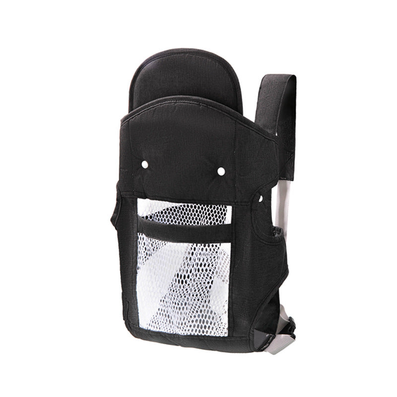 Newborn baby carrier - easy front, cross-carry, and back carrier - multifunctional breathable baby wearing device - breathable carrier