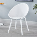 Scandinaviancasual plastic chair thickened dining chair for homeins backrest stool outdoor popularcasual creative cafe