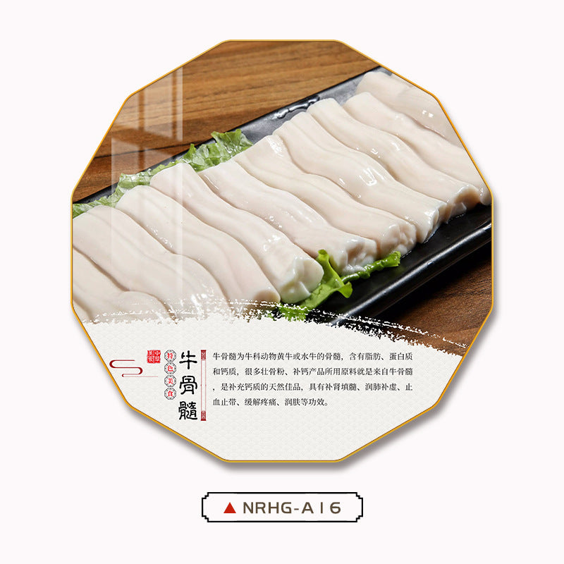 Chaoshan Beef Hot Pot Restaurant Decorative Painting Featured Restaurant Promotional Poster Wall Painting Hotel Food Stall Box Painting