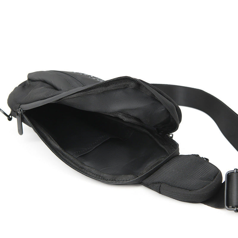 New Versatile Breast Bag Shoulder Bag High Value Foreign Style Mobile Phone Small Backpack Outdoor Sports Leisure Messenger Bag Men