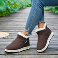plus size women's short snow boots  fall and winter new arrivalfashionplaidthick sole cotton boots short boots export