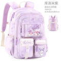 kuromi elementary school student schoolbag for girls wholesale kids large capacity backpack lightweight first, second, third to sixth storage