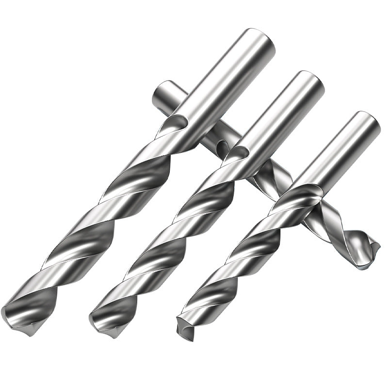 6542 High Speed Steel Grinding Twist Drill High Hardness Drill Iron Drill Stainless Steel Special Twist Drill Bit Straight Shank Drilling