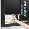 Balcony suction cup sun shade - sun protection, heat insulation, no drilling required, home & office window retractable sun roller blind