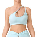 Summernew arrival with chest pad thin shoulder strap sexybackless yoga vest running sports easiest for match sling fitness bra