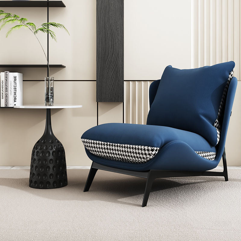 Single sofa recliner italian accessible luxury small apartment living room balcony sofa office master bedroom b&b casual sofa