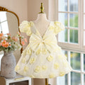Girls' dress - fairytale bow princess dress - mid-length -  new arrival - cross-border ready stock - baby & toddler birthday & first birthday