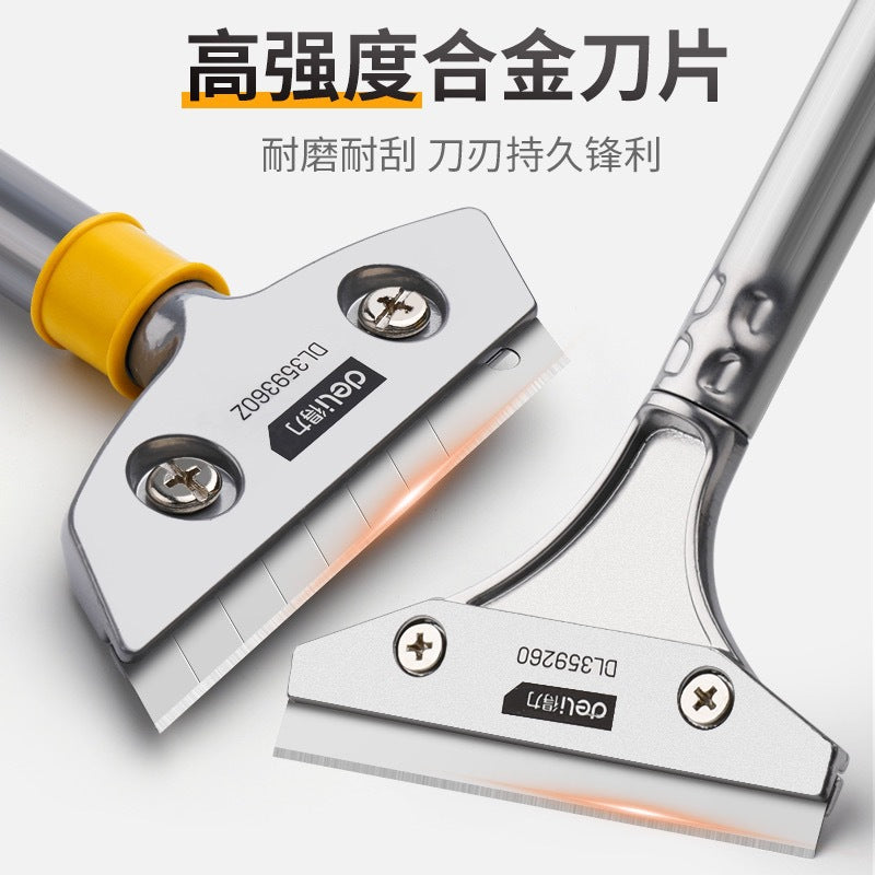 Deli Blade Cleaning Knife Shovel Tool Tile Floor Blade Glue Removal Glass Cleaning Glass Glue Seam Tool