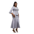 new arrivals: african cross-border fashion - rhinestone embellished elegant workwear maxi dress, luxury rhinestone two-piece set