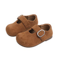 Girls' leather shoes - new autumn  korean style, soft sole flats for kids, fashionable loafers, princess shoes for students