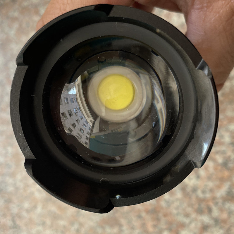 Cross-border strong light XHP-160USB charging high power telescopic zoom hot-selling power display flashlight