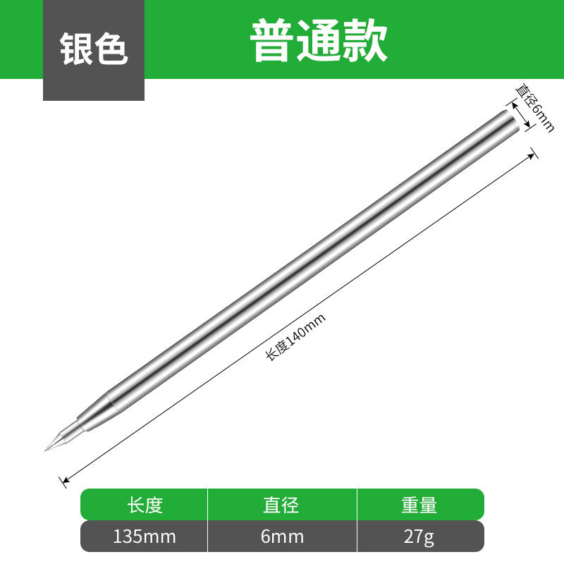 Tile marking needle alloy steel metal marking pen steel needle fitter pointed needle drawing line marker pen needle flying needle tool
