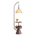 Popular medieval style floor lamp functional grapefruit floor lamp retro atmosphere lamp decorative lamp living room fishing lamp