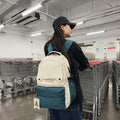 Backpack american classic small label classy school bag junior high school students casual travel couple college students fashioncasual