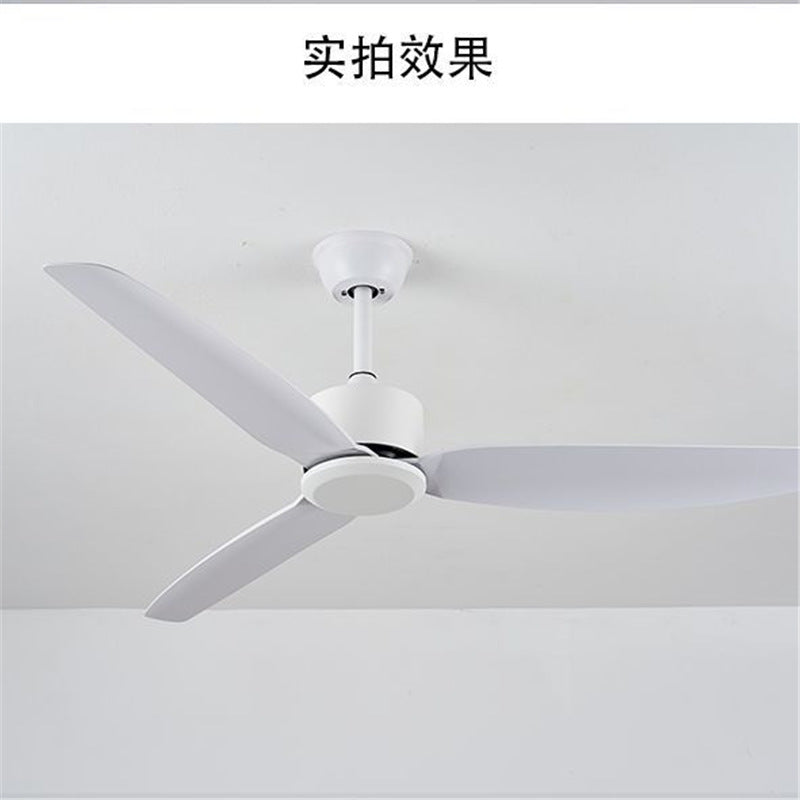 Retro restaurant ceiling fan cafe simple silent fan strong wind commercial hotel for home living room lightless ceiling fan