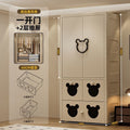 60cm extra-large, heightened & thickened baby wardrobe - simple kids' closet for clothes storage and organization