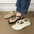 new arrival women's summer outwear non-slip heartflats beach one-piece flip-flop women's sandals