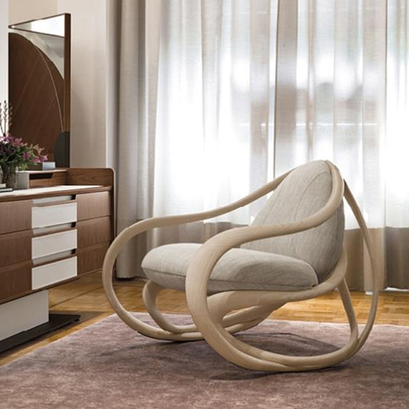 Italian designer rocking chair creative rocking chair villa living room casual single lazy sofa furniture wholesale