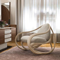 Italian designer rocking chair creative rocking chair villa living room casual single lazy sofa furniture wholesale