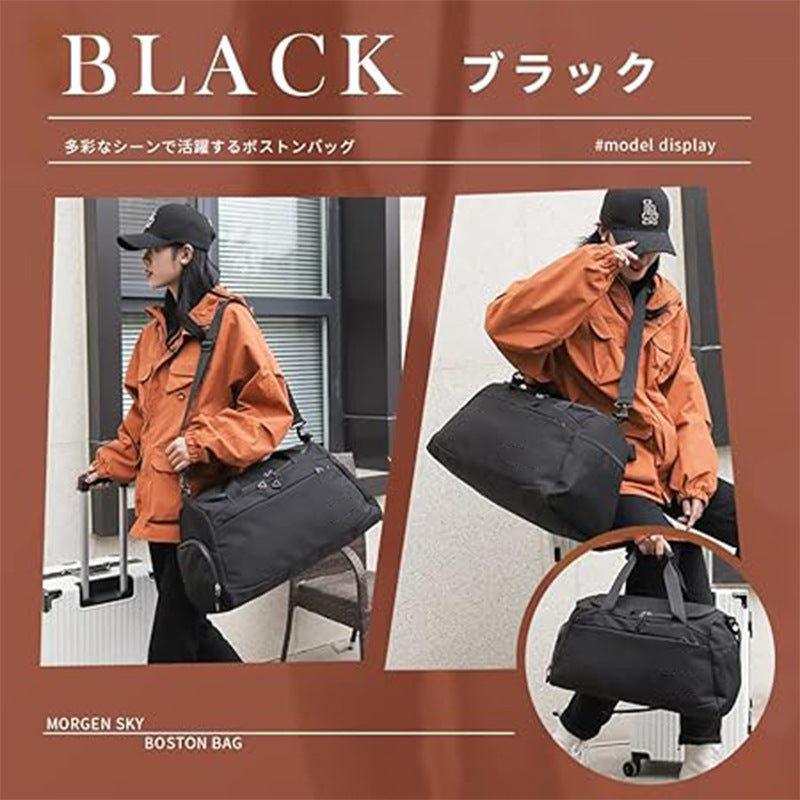 Portable storage bag Women's lightweight travel bag Large capacity foldable college student travel backpack Business trip luggage storage