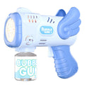 New arrival: trending handheld electric angel bubble machine for kids - fully automatic bubble gun, perfect for street vending and wholesale