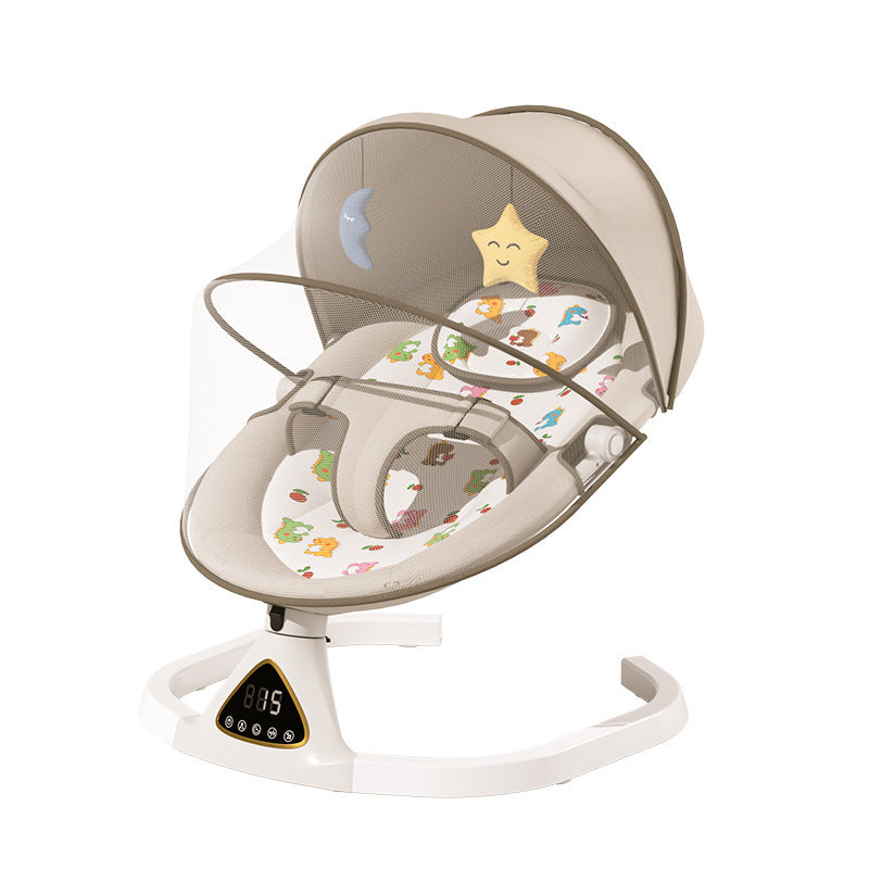 Cross-border baby coaxing artifact baby rocking chair baby coaxing reclining chair newborn rocking bed electric cradle soothing chair