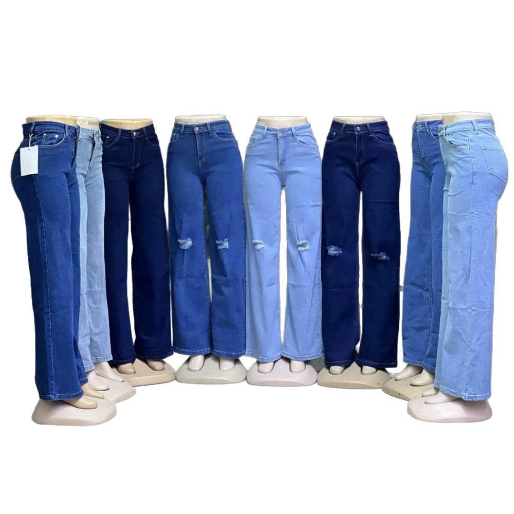 Blue jeans women's blue easiest for match jeans boyfriend jeans wholesale pants for women
