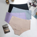 fashion briefs yoga sports plus sizehigh waist women's pants breathable ice silk seamless underwear