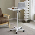 Lift small coffee table living room sofa rock board side table movable small table balcony side table for home writing desk computer desk