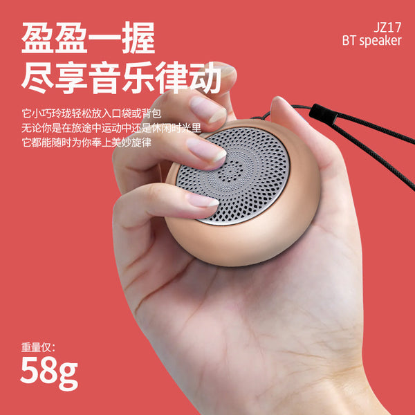 Jinzheng JZ17 Wireless Bluetooth Speaker Portable Outdoor Home Audio Car Overweight Subwoofer TWS Couplet