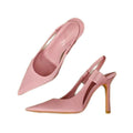 plus size2026 european and american fashion women's shoes stiletto heel closed toe candy color sandalswomens sandals
