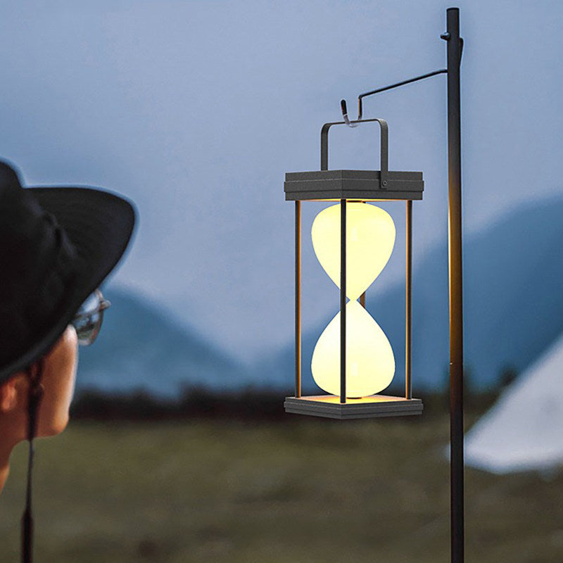 Outdoor hanging lantern - perfect for villas, patios, gardens, courtyards, and camping. create ambiance with this solar-powered, rechargeable, portable outdoor light