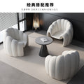 Beauty salon b&b reception negotiation chair creative single fabric sofa for home small apartment living room balcony casual chair