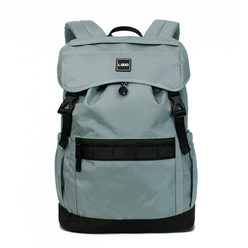 Backpack Wholesale Customized Men's Fashion Student School Bag Leisure Computer Bag Large Capacity Ultra Light Travel Outdoor Backpack