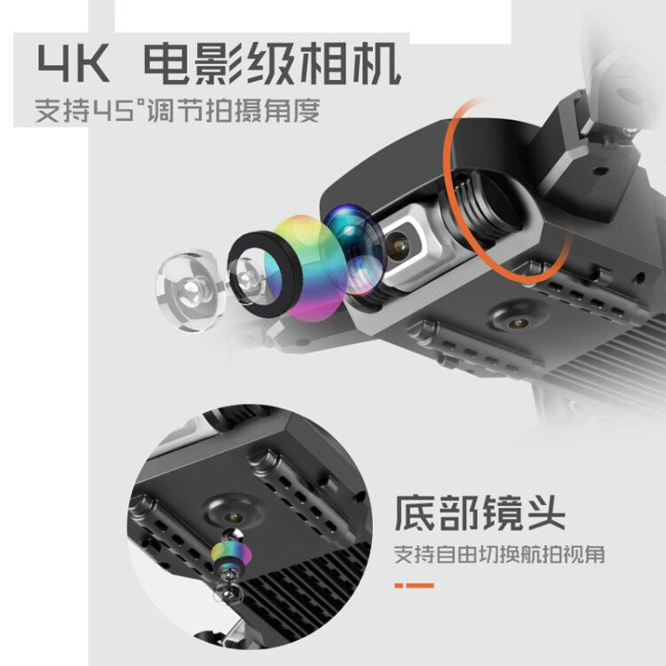 S 40% off stacked 4k dual camera drone aerial photography quadcopter altitude hold remote control aircraft hd dual camera